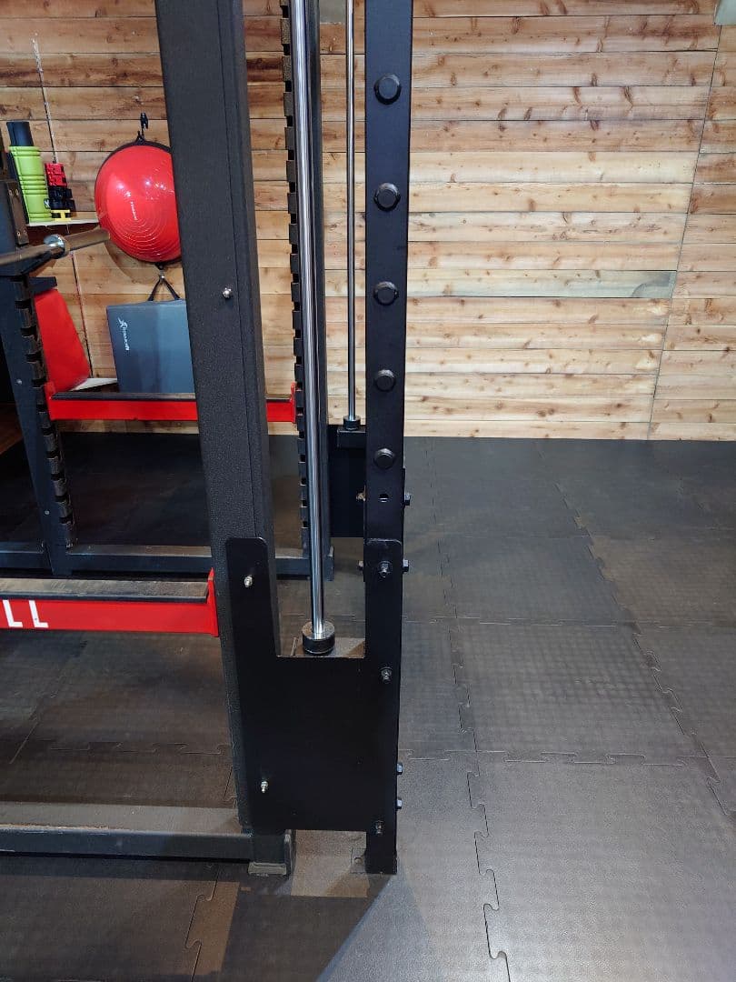 石川県かほく市　BULL パワーラック 専用後付けスミスマシン