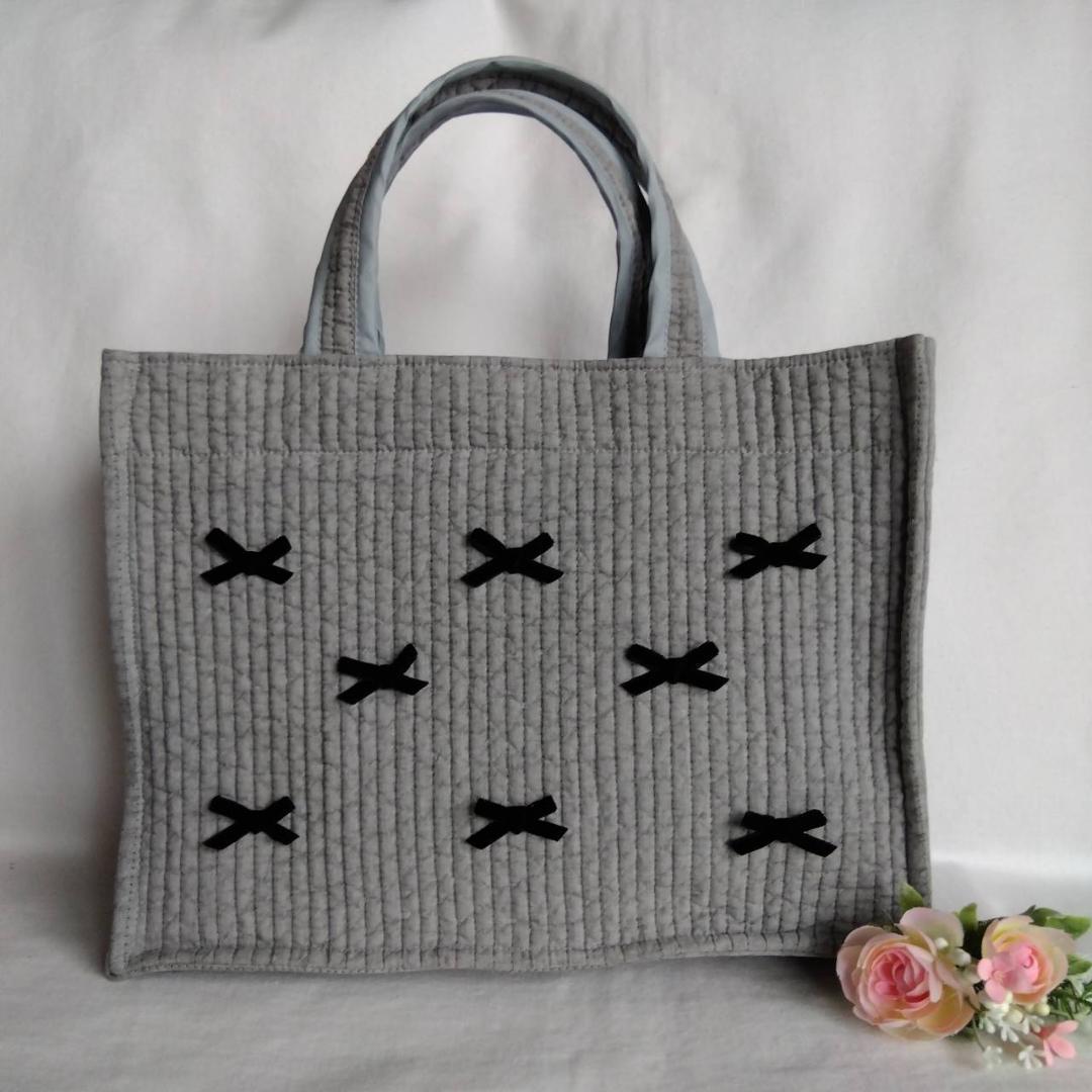 A4が入る！☆スクエアバッグM☆ ブラック ヌビバッグ