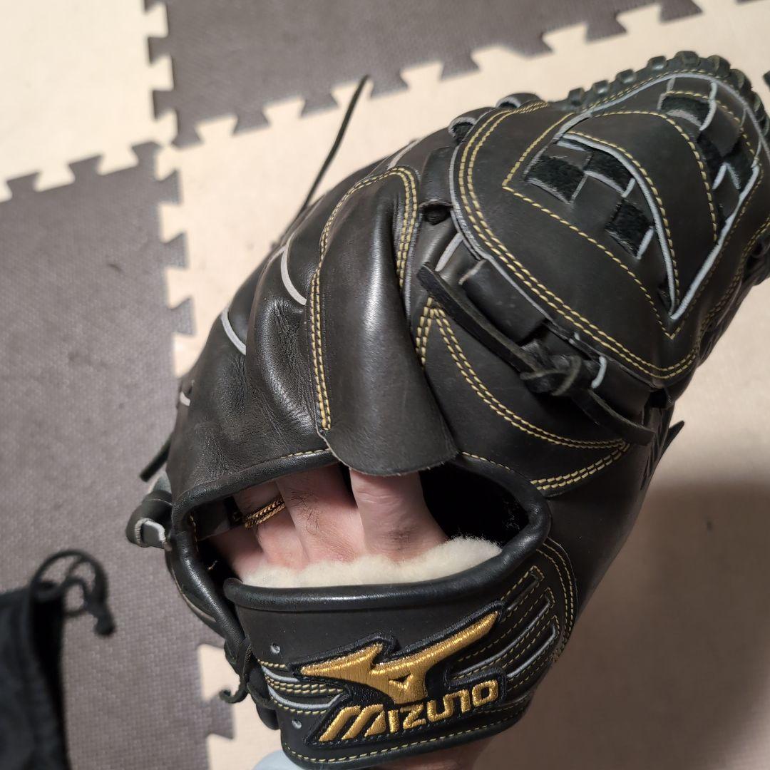 Mizuno 軟式グローブ ブラック