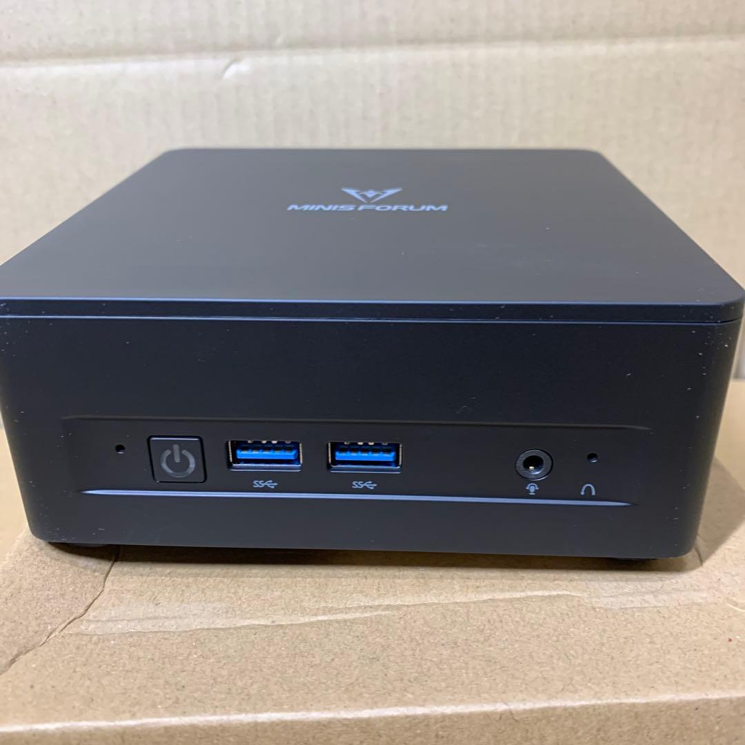 新品MINIS FORUM　UM760Slim　AMD Ryzen 5　ミニPC