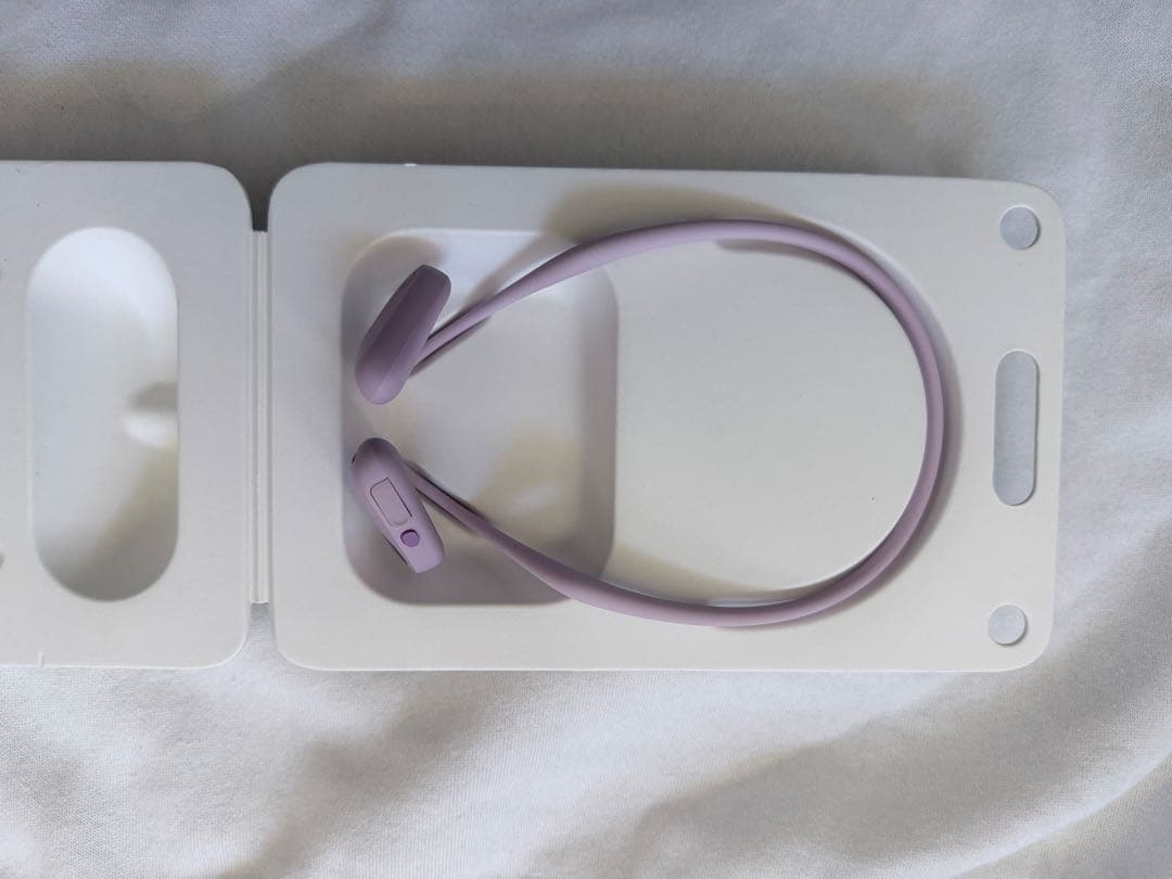 オープンイヤーイヤホン パープル