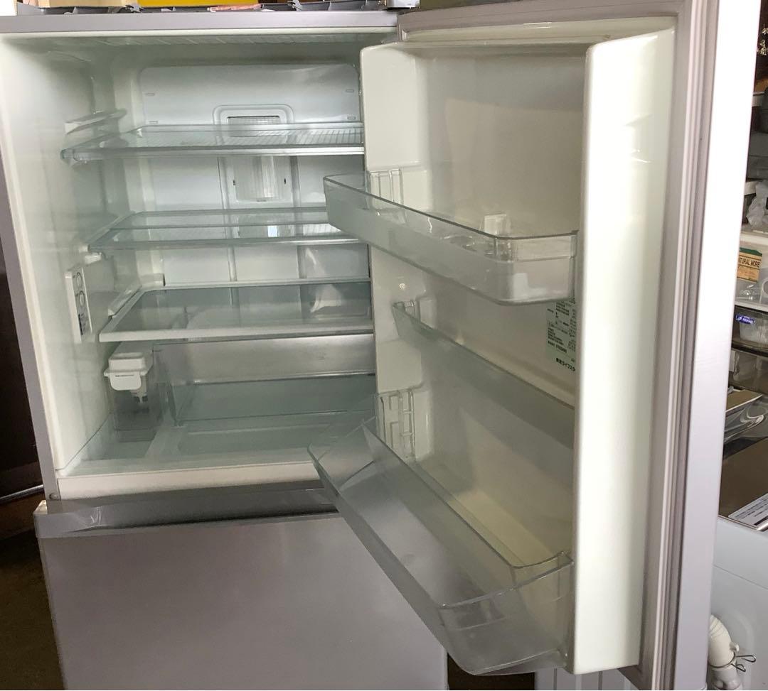 3ドア冷蔵庫 東芝 ベジータ GR-K33S(S) 330L 18年製 シルバー