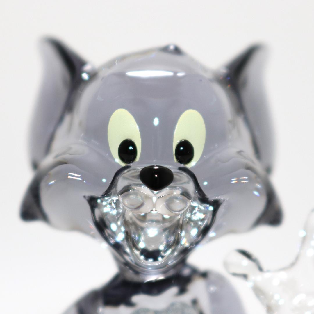 【極美品】スワロフスキー トム トムとジェリー 置物 トム&ジェリー