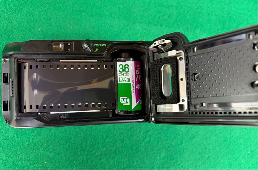 OLYMPUS μ ZOOM DELUXE オリンパス ミュー ブラック