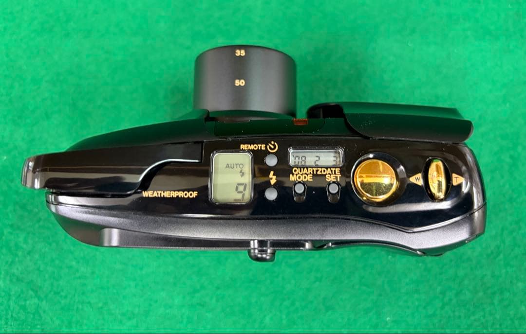 OLYMPUS μ ZOOM DELUXE オリンパス ミュー ブラック