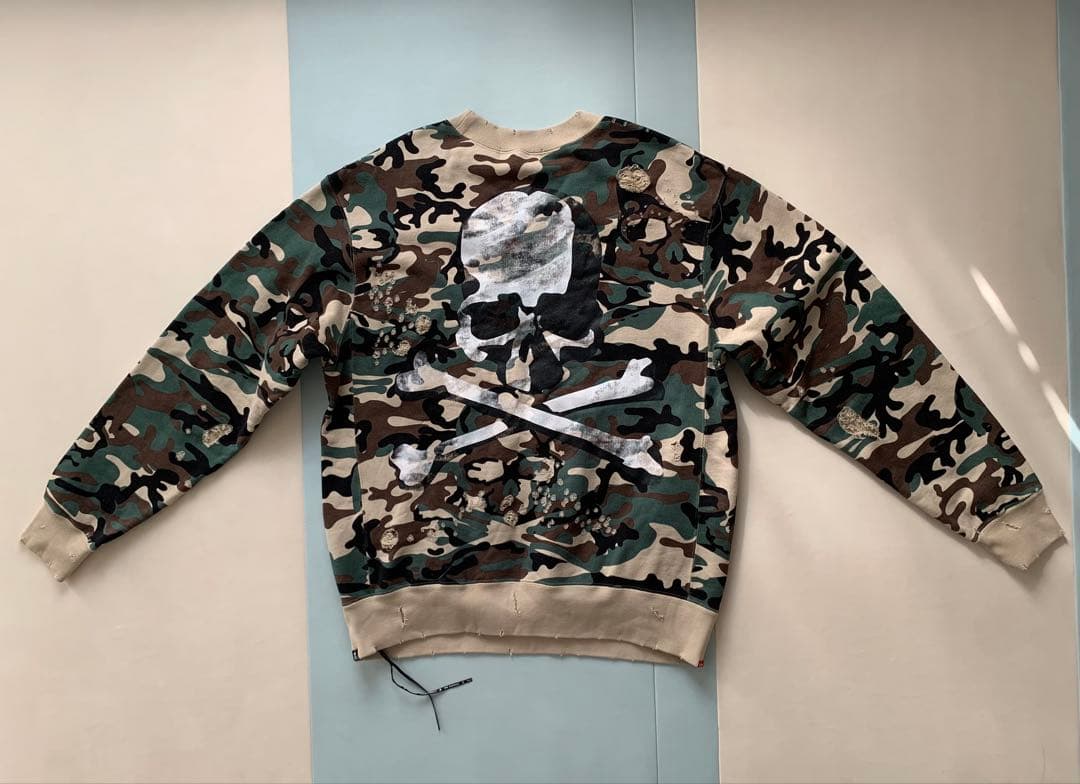 mastermind 迷彩柄トレーナー