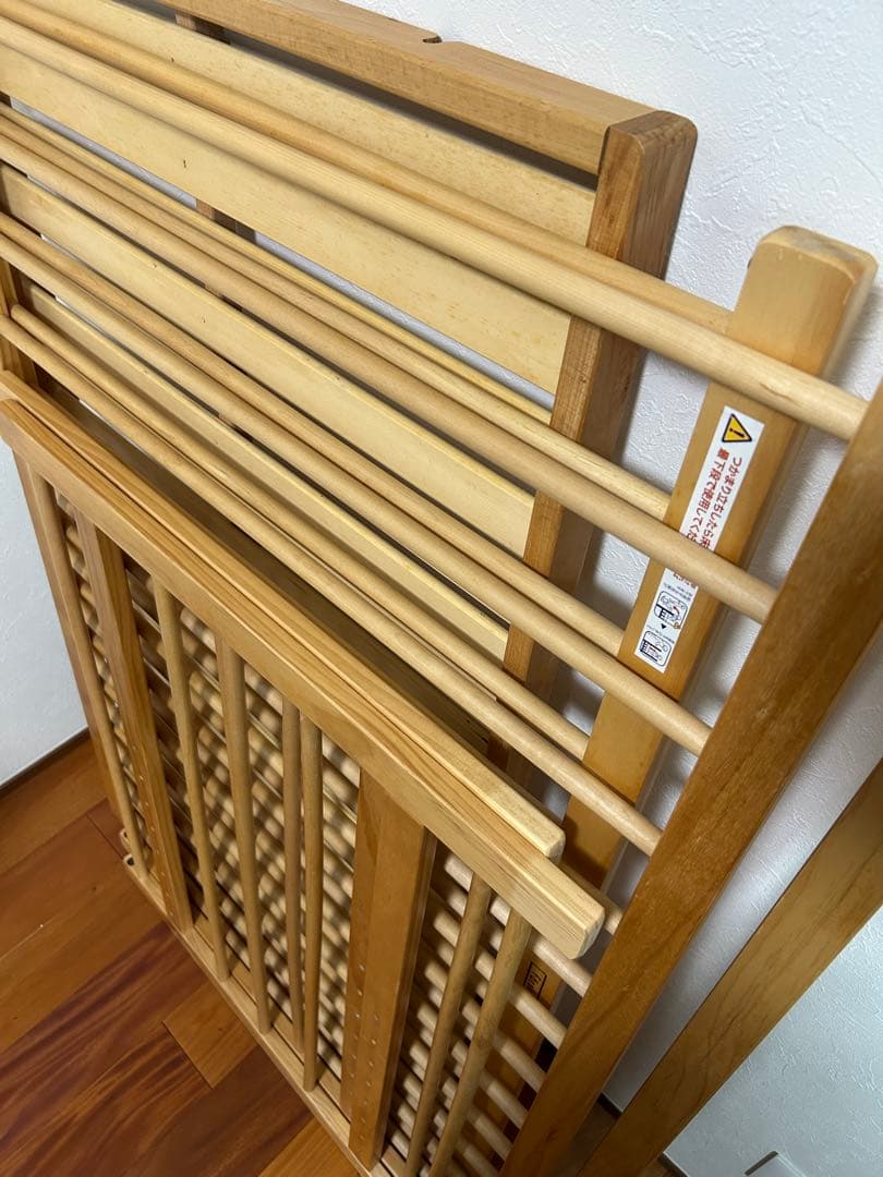 ファルスカベッドサイドベッド03 ナチュラル125長さ x 75幅 x 90高さ