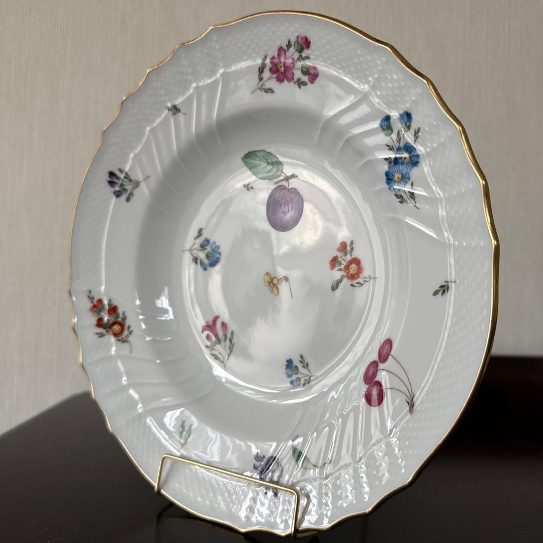 リチャードジノリ　ベッキオフルーツ　スープ/パスタプレート23.5センチ