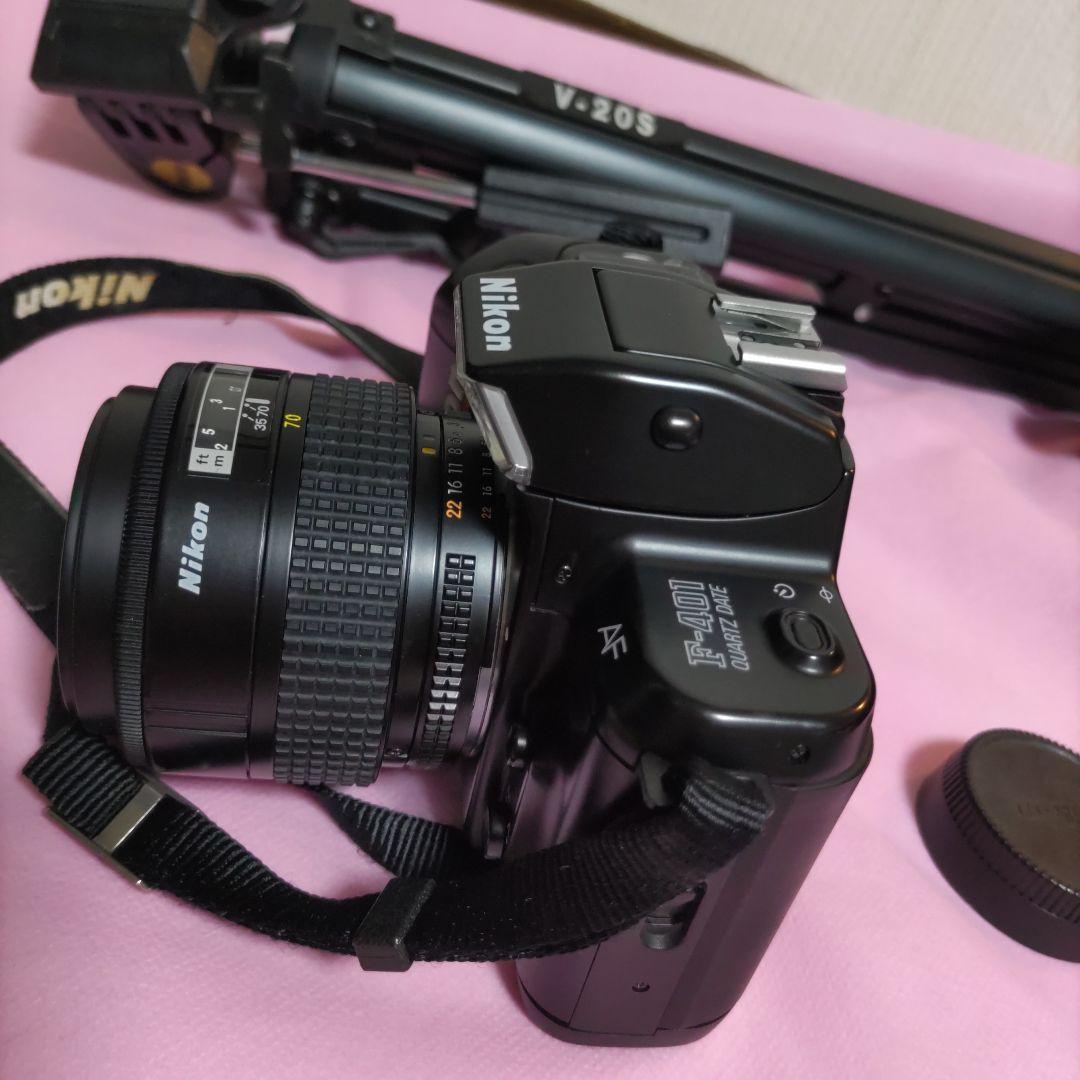 【3点セット】ニコン　フィルムカメラ　 望遠カメラ　3脚