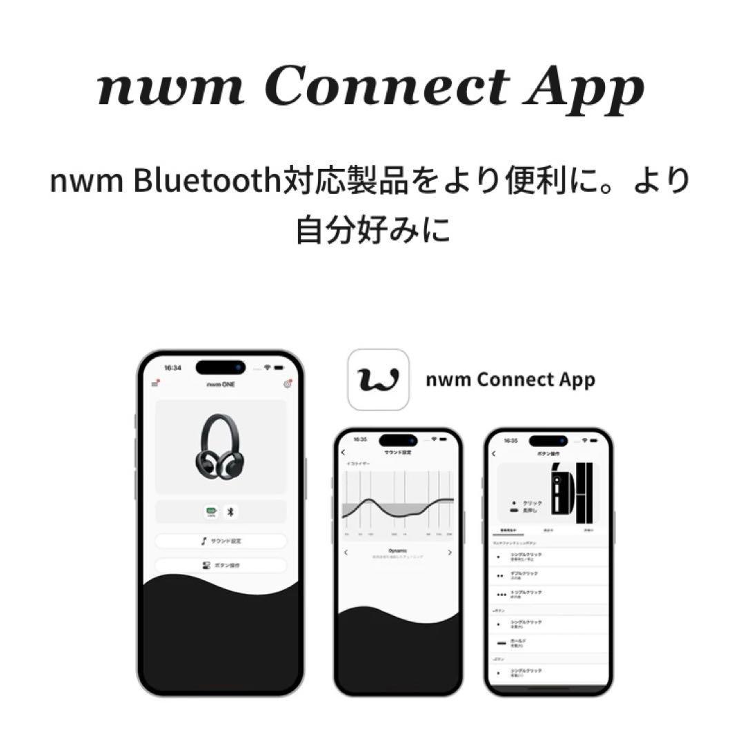 【新品未開封】オープンイヤー型オーバーヘッド 耳スピーカー　nwm ONE