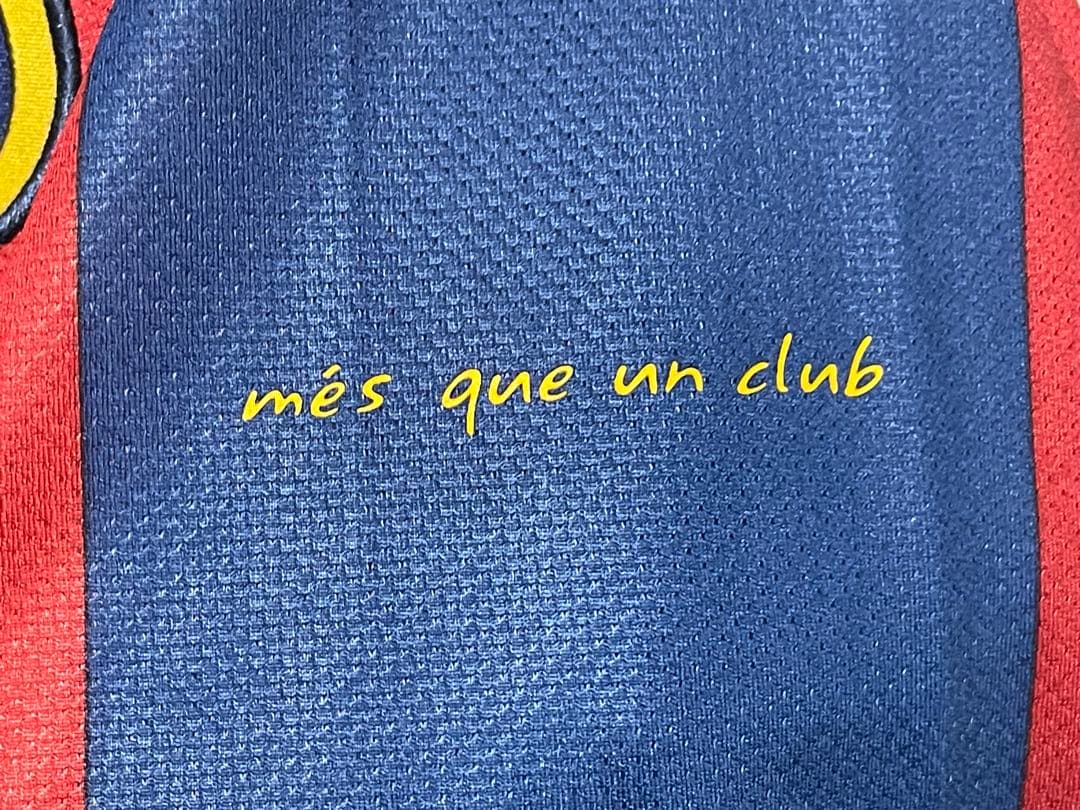 【正規品】バルセロナ　10/11ホームレプリカ長袖