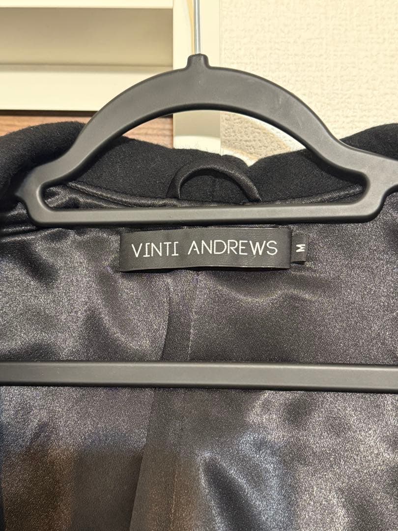 【25日以降12800円】約6万 VINTI ANDREWS レザー ジャケット