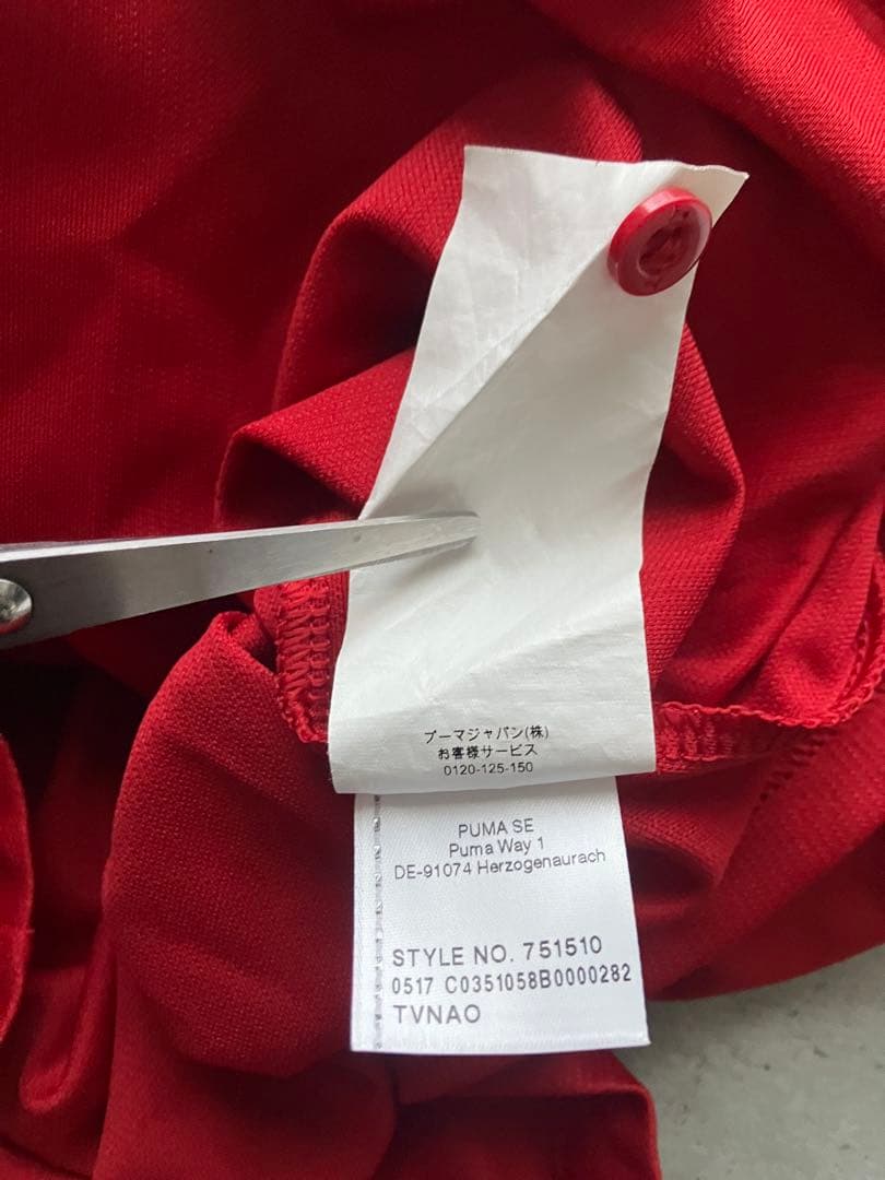 16-17 メストエジル　アーセナル　プーマ　長袖ホームユニフォーム