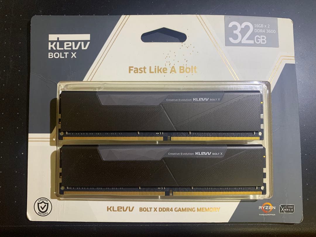 Klevv 32GB(2×16)PC用メモリ