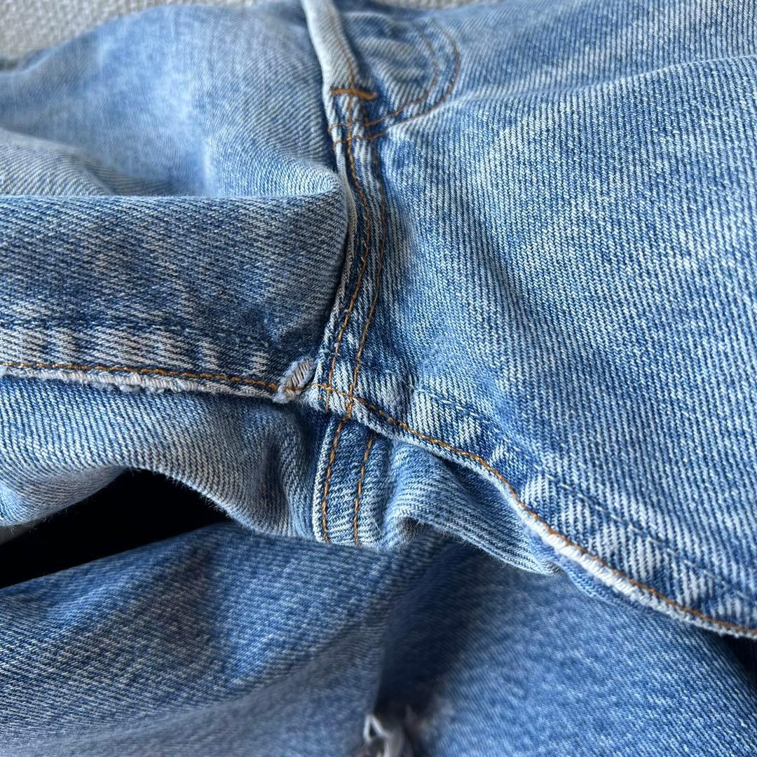 90s USA製 Levi’s 501 ゴールデンサイズ ダメージ　グランジ
