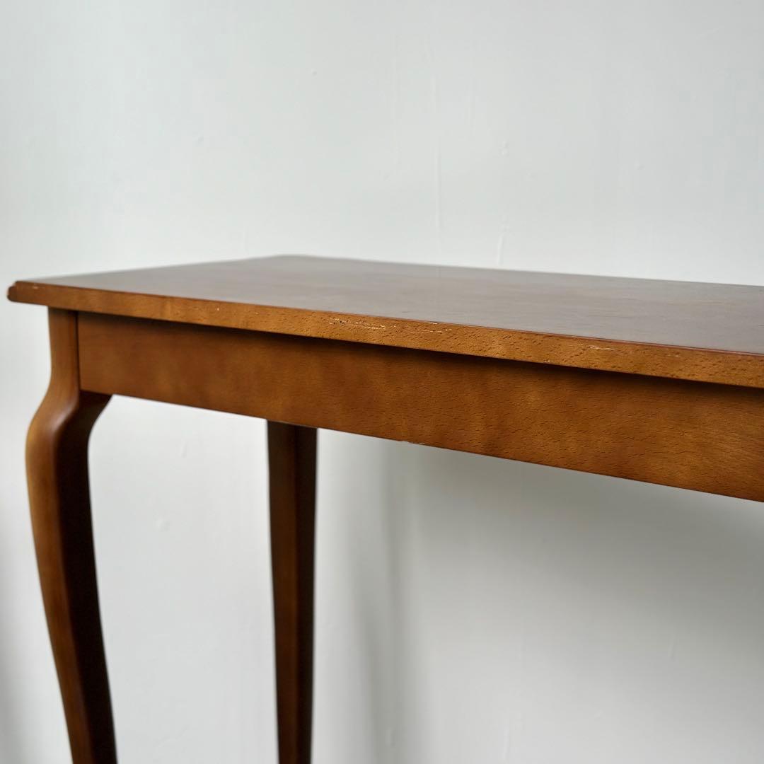 s*様 カリモク　ウォールナット　猫脚　コンソール　サイドテーブル