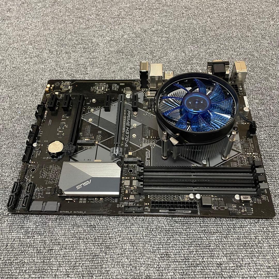 ASUS PIME H370-A マザーボード CPUメモリSSDおまけ付き