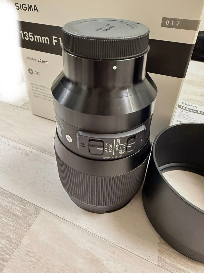 美品◇SIGMA 135mm F1.8 DG HSM Art ソニーEマウント用