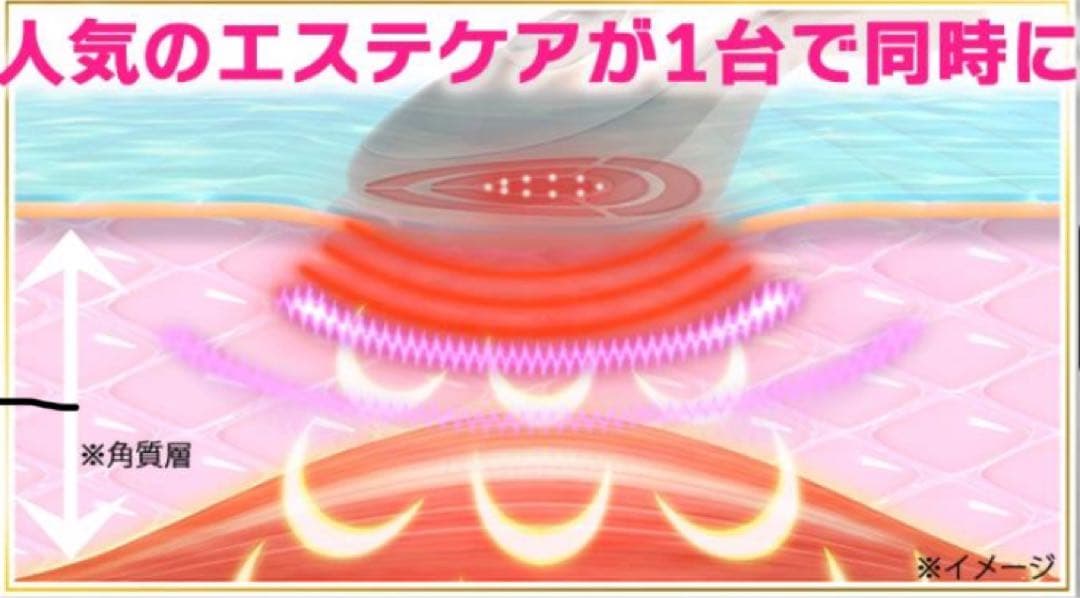 IKKOプロデュース　La boum 量子パルス美容器