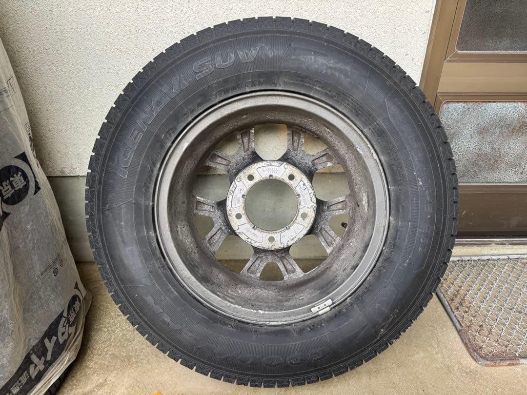 ジムニーシエラ JB74 15インチ スタッドレスタイヤ ホイールセット 4本