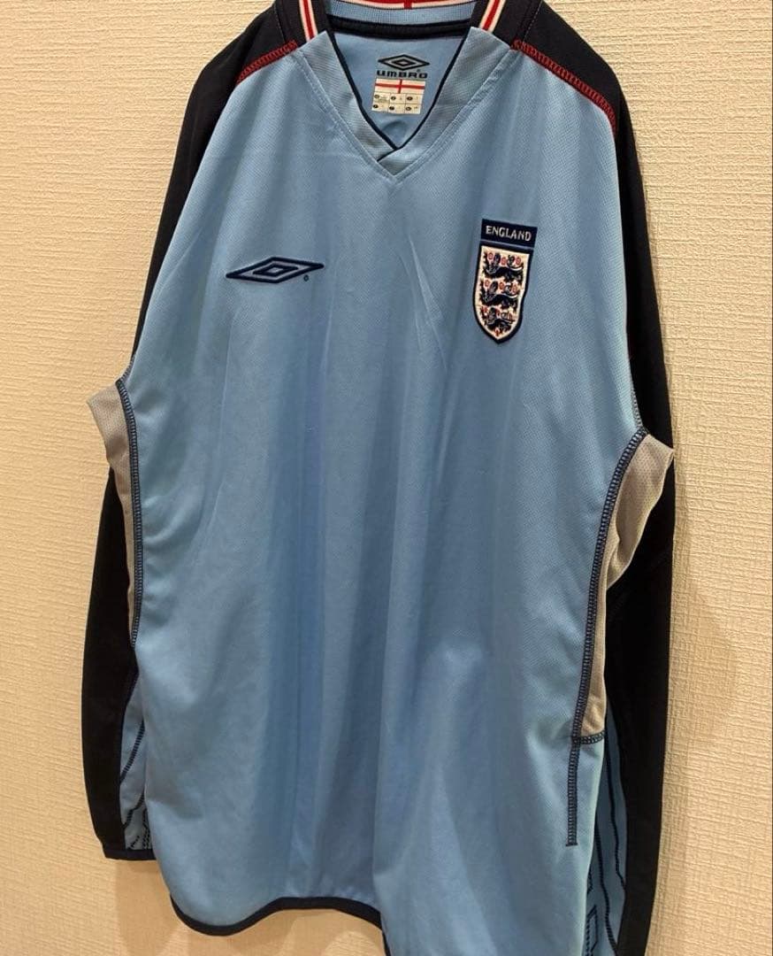 希少 アンブロ イングランド代表／GKユニフォーム unbro 大きいサイズ
