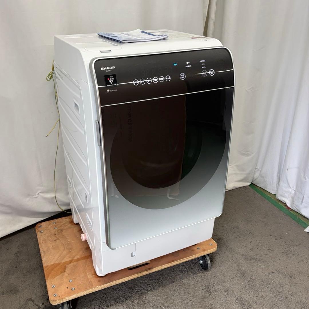 146❤️　ドラム式洗濯機　SHARP　11キロ　23年製　乾燥　安い　設置無料
