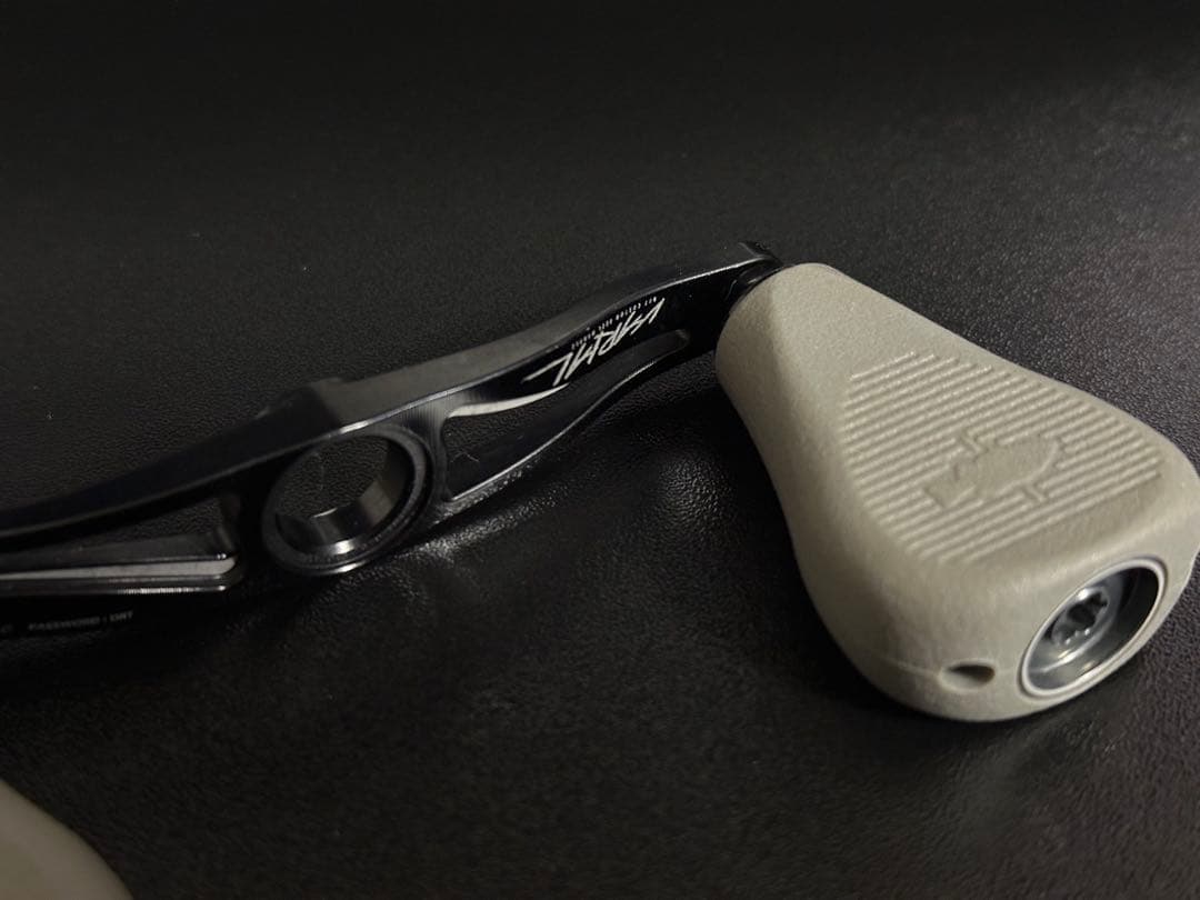 バリアル 95mm ブラック フラットノブ＋スリムノブ