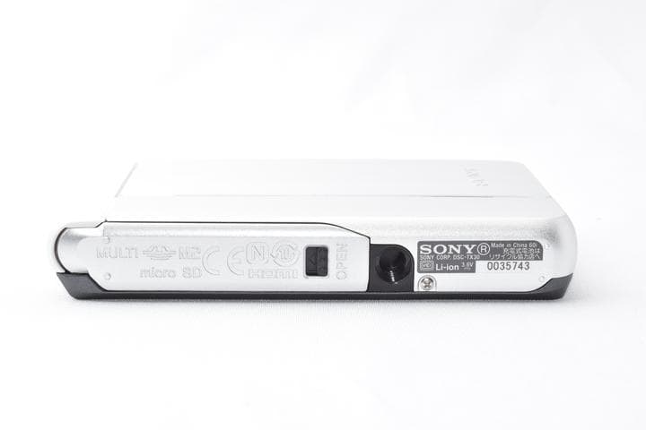 【バッテリーx2付】　SONY Cyber-shot DSC-TX30 シルバー