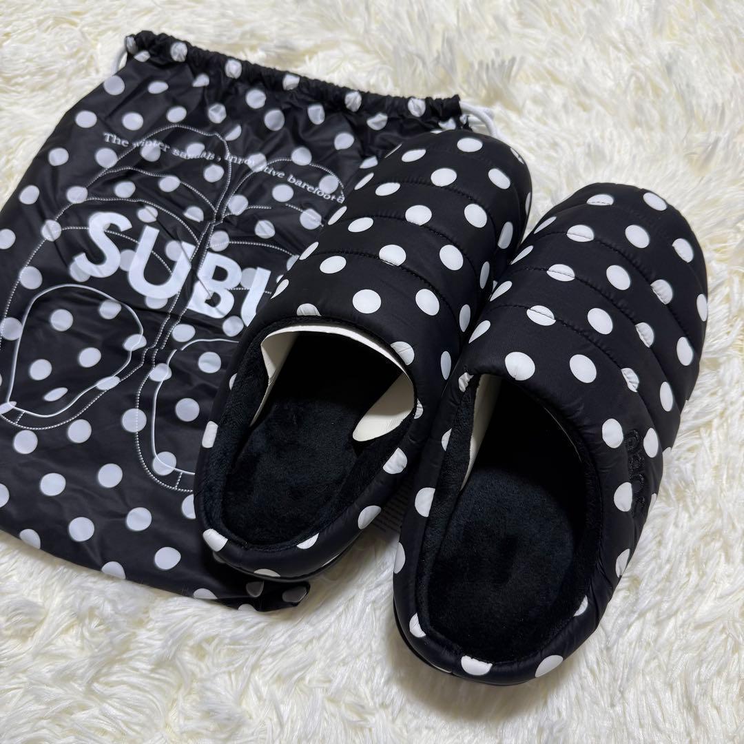 すぐ発送★IVE REI着用★SUBU スブ ドット サンダル スリッパ 正規品