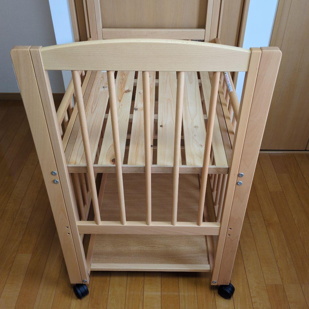 ベビーベッド サワベビー ハイタイプ　トリプルスライド 国産