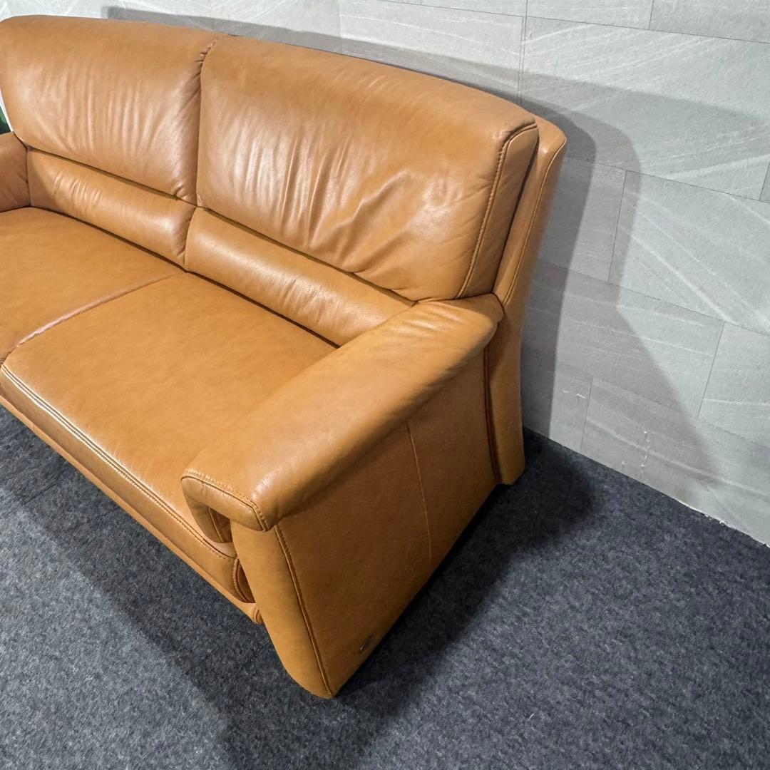 himolla ヒモラ ソファ 3人掛け ベルク 総本革 レザー d4945