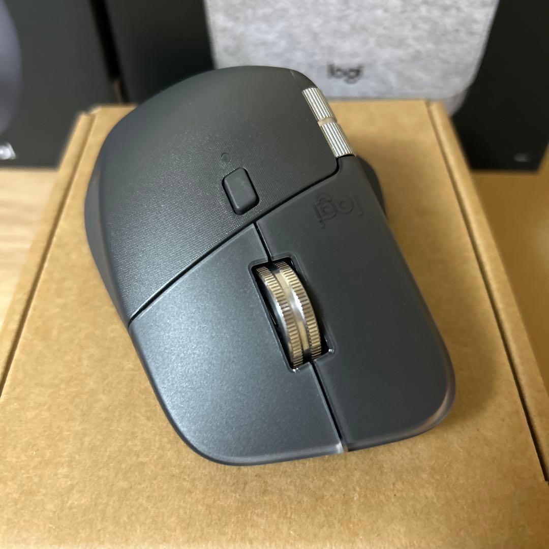 logicool MX MASTER 4 本体 + ケース＋ USB-Aドングル