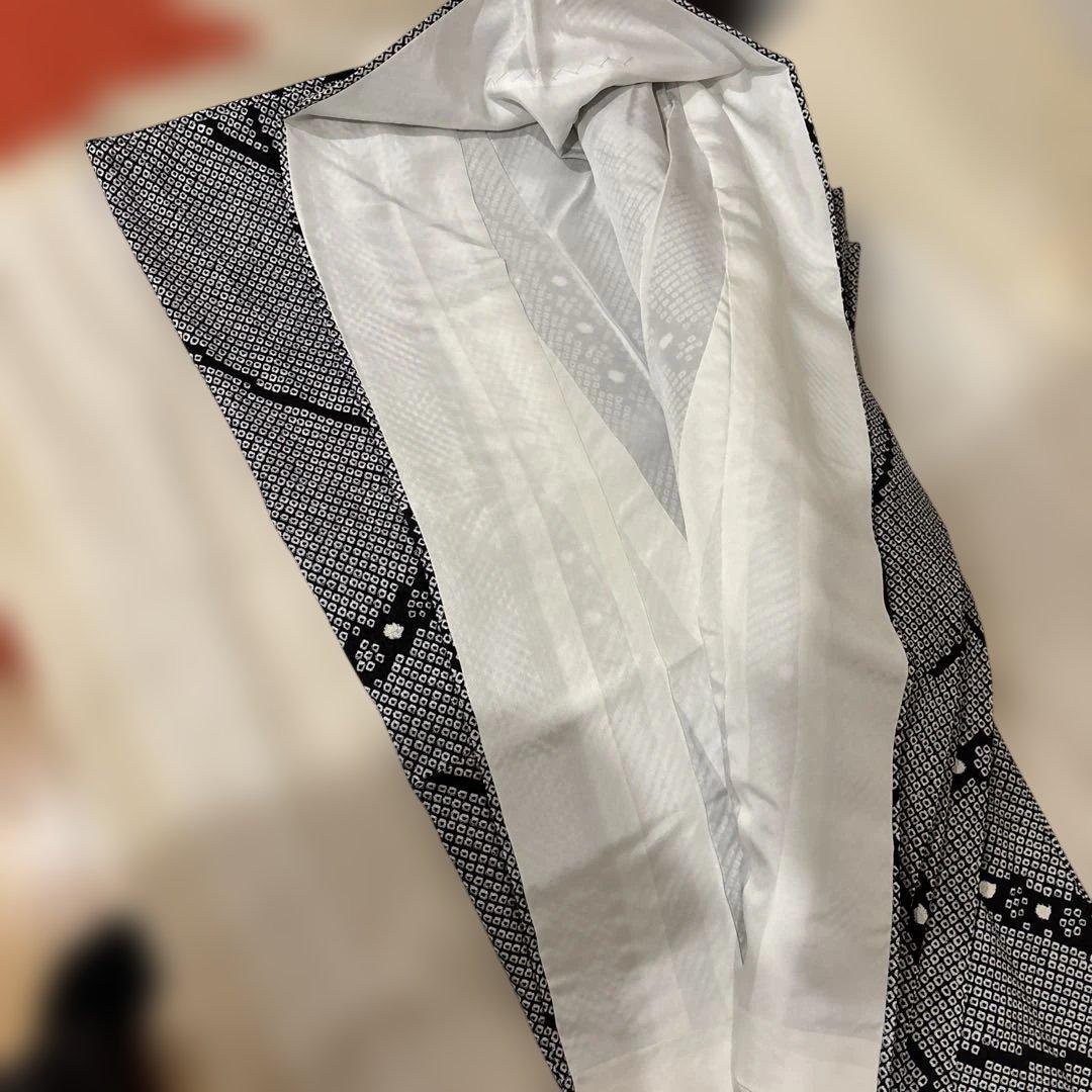 41 黒の総絞り　着物