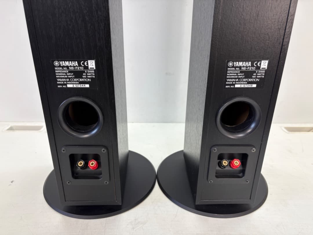 YAMAHA　ヤマハ　コンポ　レシーバー　トールボーイスピーカー　純正リモコン付