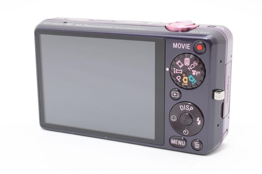 【美品】SONY Cyber-shot DSC-WX5 バイオレット　動作確認済