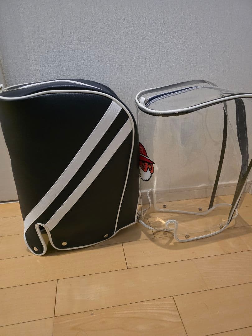 Malbon Golf キャディバッグ ホワイト/ネイビー