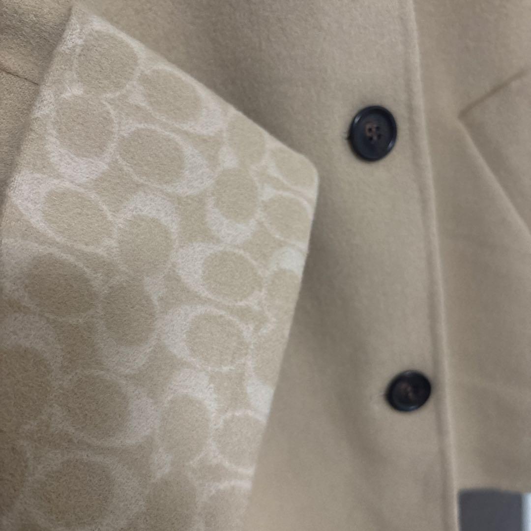 コーチ　ウールスウィングコート