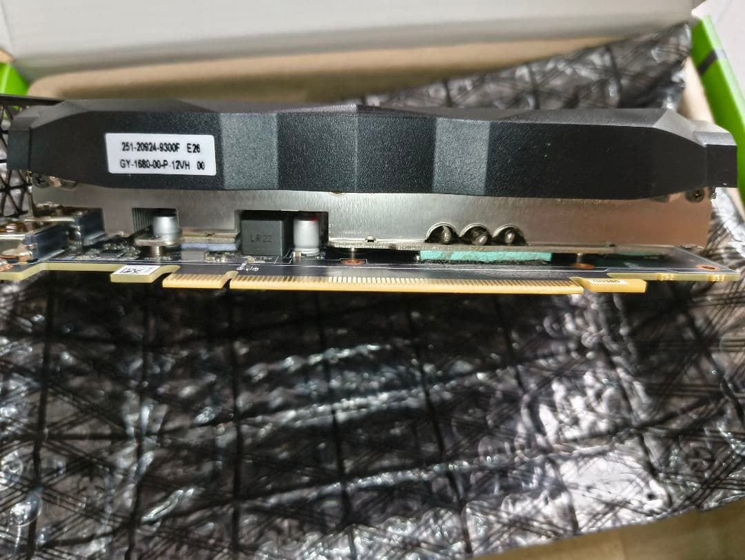 【問題あり】ZOTAC GEFORCE GTX 1660 6GB