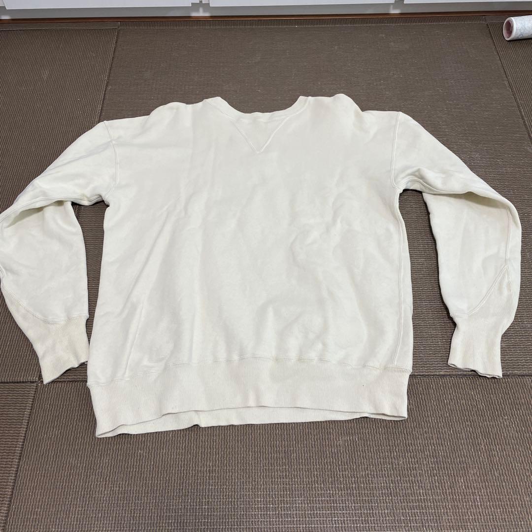 ウエアハウス　DUCK DIGGER 両Ｖスウェット クリーム色 42