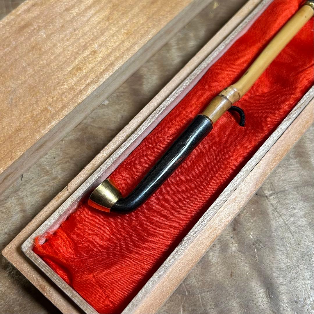 煙管 キセル 村田 k22刻印 金 銀四分一 煙草 k18