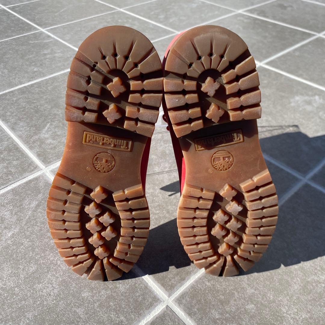 【Timberland】ティンバーランド　レッド　a1149 プレミアムブーツ