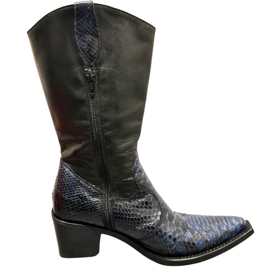 Jia cheng Ru 専用　GIANNI BARBATO ウエスタンブーツ