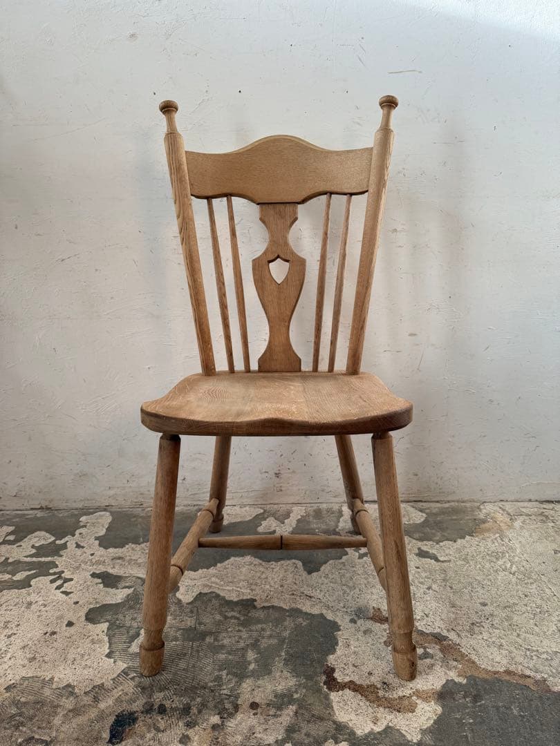 ビンテージ ダイニングチェア　カフェチェア 剥離 no2