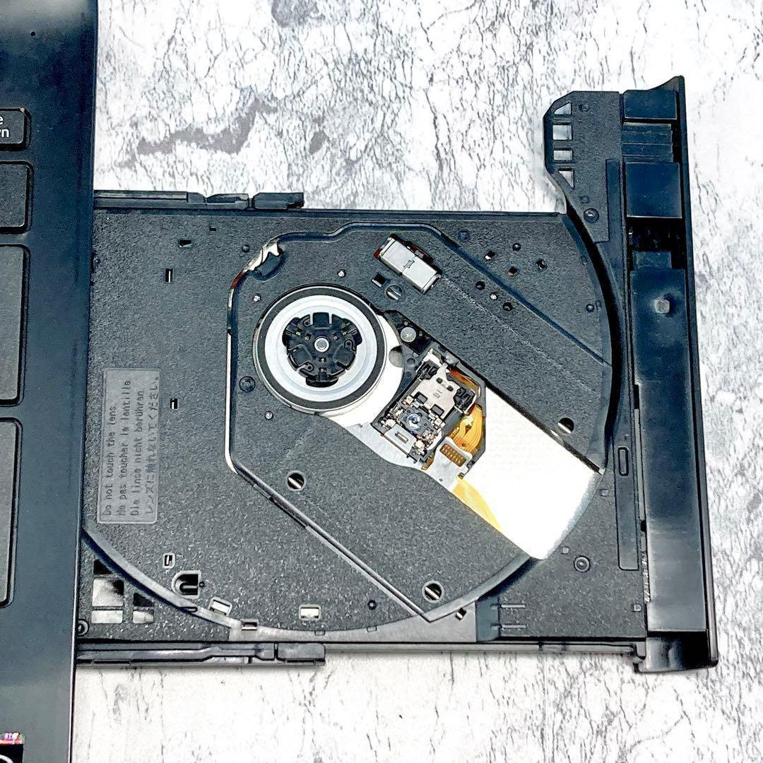 大量保存✨すぐ使える初期設定済✨オフィス/カメラ✨VAIOブラックノートパソコン