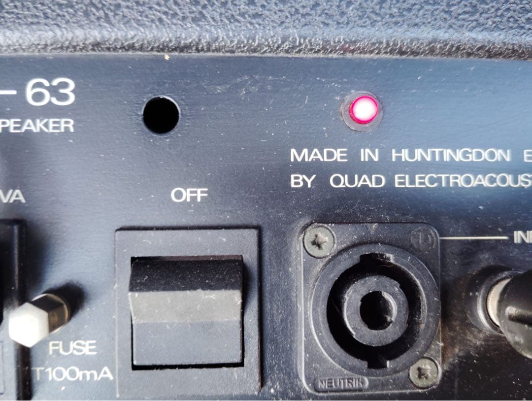 QUAD PRO-63/pro63 コンデンサ型スピーカー ペア クォード