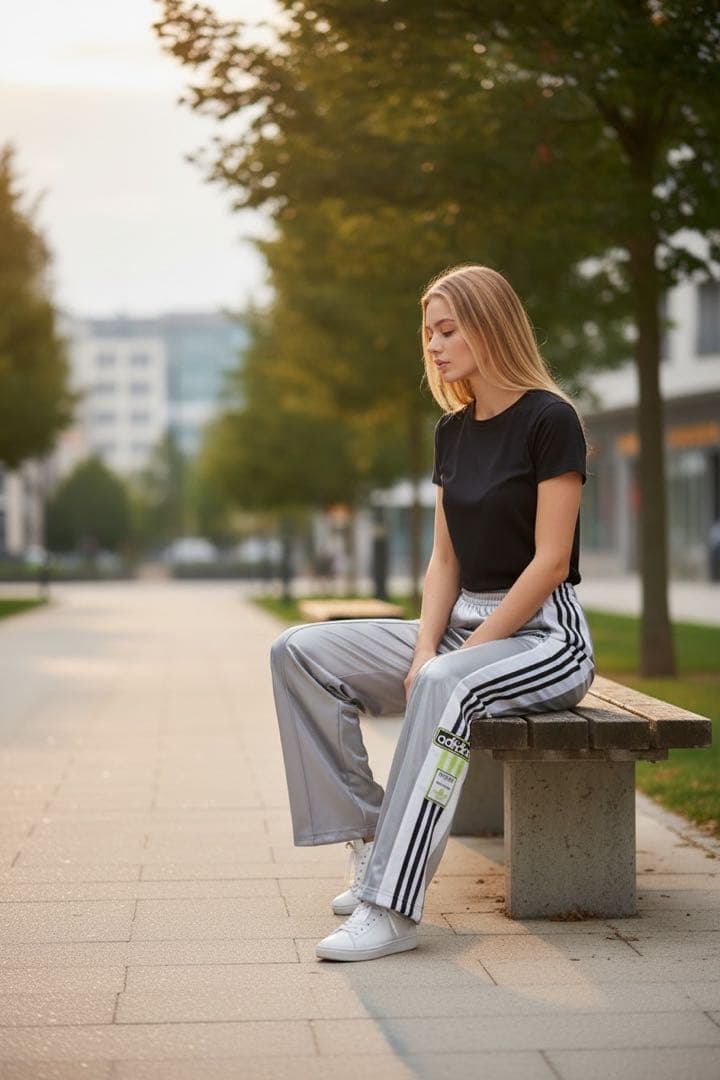 ADILENIUM シーズン2 オーバーサイズ アディブレイクワイドパンツ