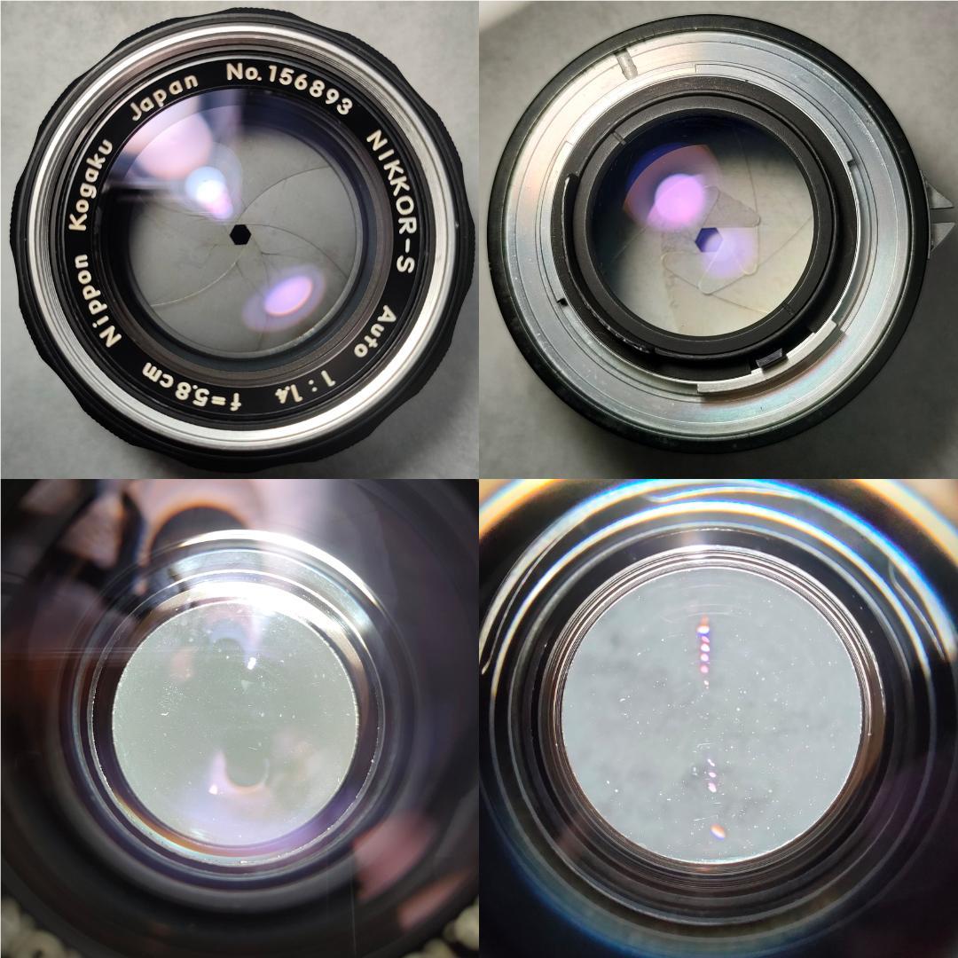 Nikon F 642万台 / NIKKOR-S Auto 5.8cm f1.4