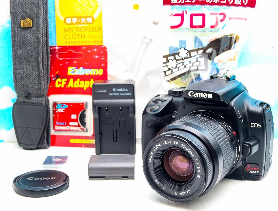 Canon kiss X⭐️スマホに転送⭐️大人気機種⭐️デジタル一眼レフ
