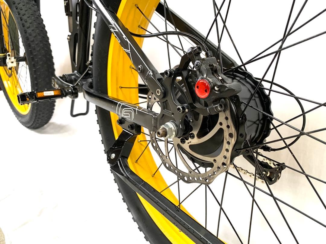 送料無料 LKLSオイルブレーキディスク MTB 電動自転車 27速 動作確認済