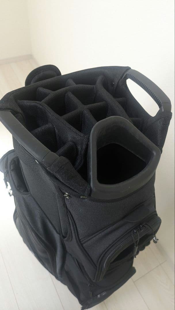 美品 ミズノ キャディバッグ 10.5型 14分割 MIZUNO ゴルフバッグ